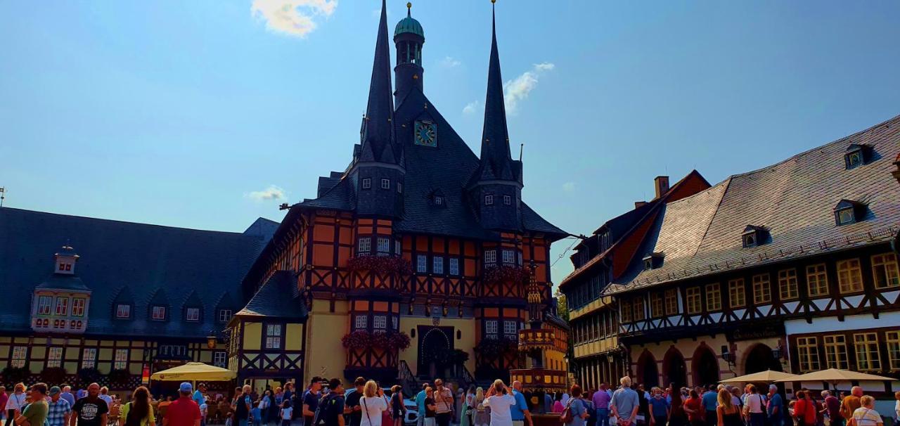 Ferienhaus Wernigerode "Am Schlossbuehel" 5 Schlafzimmer Ngoại thất bức ảnh